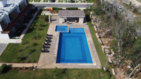 Villa familiar en Playa del Carmen con alberca
